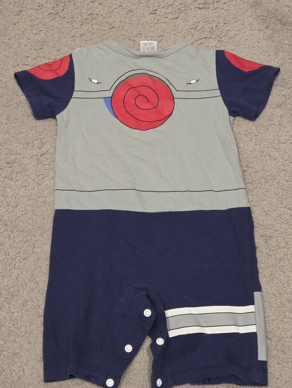Naruto Kakashi Baby Romper